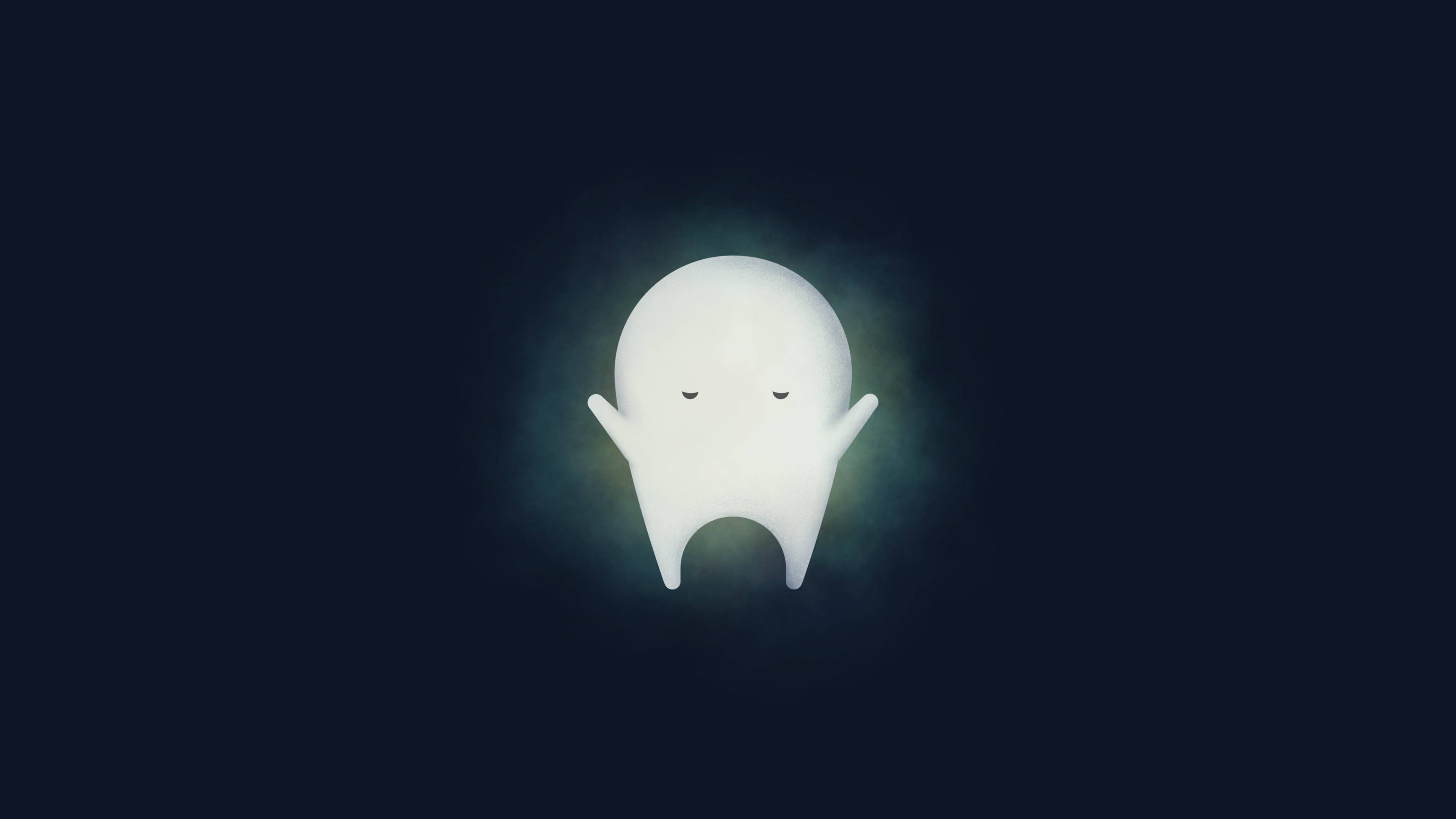 Auwa, a luminous being arriving in the world